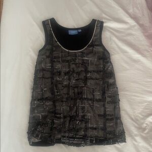 Simply Vera Wang Sequin top
